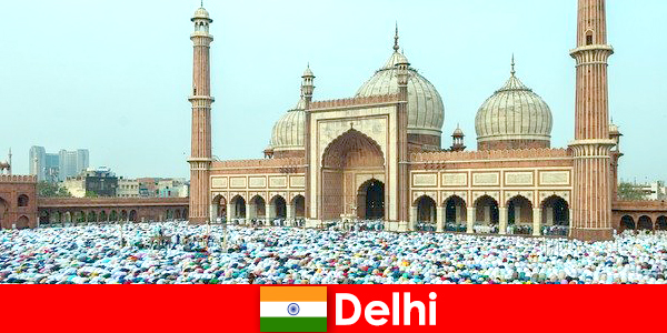 Delhi eine Metropole im Norden Indiens geprägt mit Weltbekannten muslimischen Bauwerken