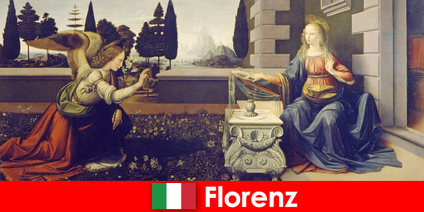 Touristen kennen die kulturelle Bedeutung von Florenz für die bildende Kunst