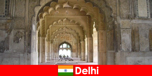Fremde lieben die Kulturreisen nach Delhi in Indien
