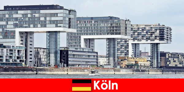 Imposante Hochbauten in Köln bringen Fremdlinge zum staunen