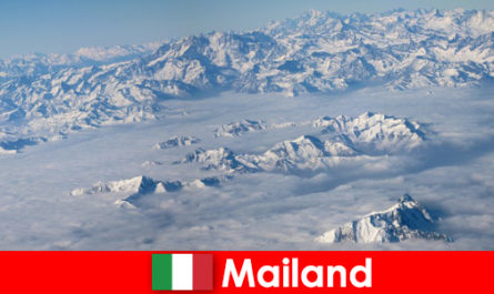 Mailand eines der besten Skigebiete für Touristen in Italien