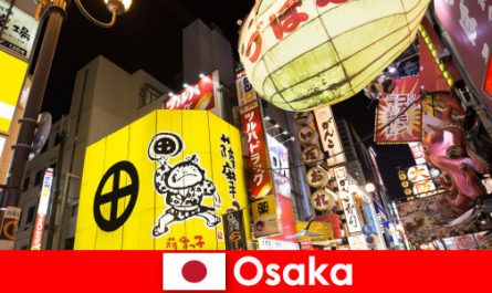 Die komödiantische Unterhaltungskunst ist immer Hauptthema für Fremde in Osaka