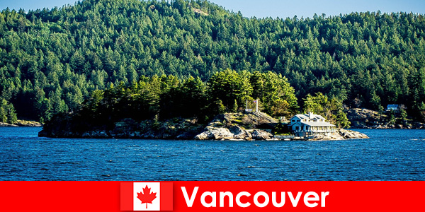 Für Auslandstouristen eine Erholung und eintauchen in die schöne Naturlandschaft von Vancouver in Kanada