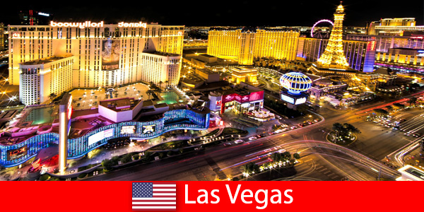 Schillerndes Spieleparadies in Las Vegas Vereinigte Staaten für Gäste aus aller Welt