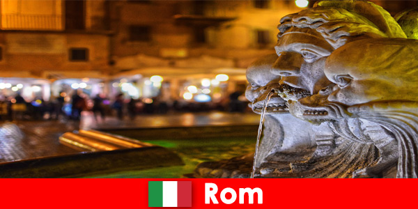 रोम इटली के अद्भुत शहर के माध्यम से साप्ताहिक मेहमानों के लिए बस यात्रा