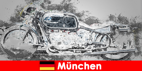 德国慕尼黑汽车世界为来自世界各地的游客惊叹和触摸