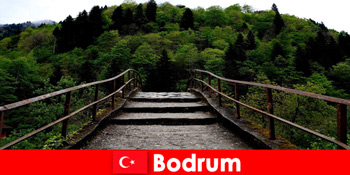 Milde Temperaturen ist beste Zeit zum Wandern für Urlauber in Bodrum Türkei