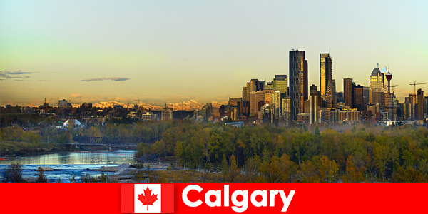 Calgary Kanada eine Erlebnisreise für Ausländer durch den wilden Westen an