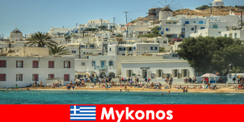 Die weiße Stadt Mykonos ist das Traumziel von vielen Ausländer in Griechenland