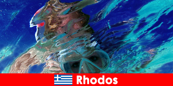 Fascinerende undervandsverden at opdage i ferieparadiset Rhodos Grækenland