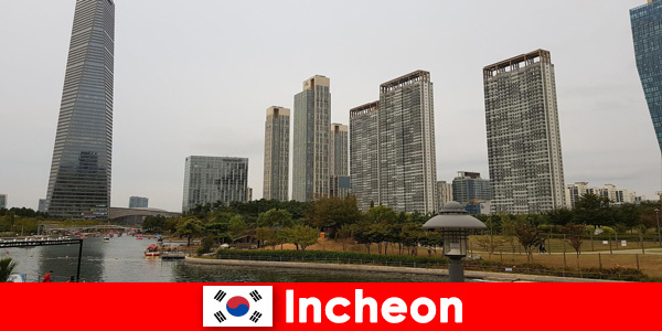 Ázsia utazás Incheon Dél-Korea szüksége van jó tervezés a tartózkodás