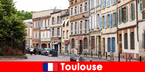 Tolle Restaurants Bars und Gastfreundlichkeit in Toulouse Frankreich genießen