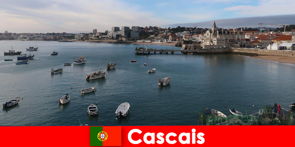 Cascais Portugal gibt es traditionelle Restaurants und wunderschöne Hotels