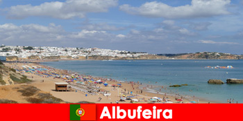 Natur Meer und gutes Essen erleben Urlauber in Albufeira Portugal
