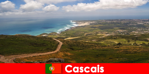 観光客が休むためのカスカイスポルトガルへの休日