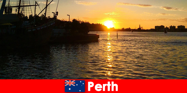 Unik oplevelse på skibene i Perth Australien
