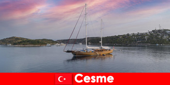 Cesme Türkei Beliebtes Reiseziel für Strandurlauber