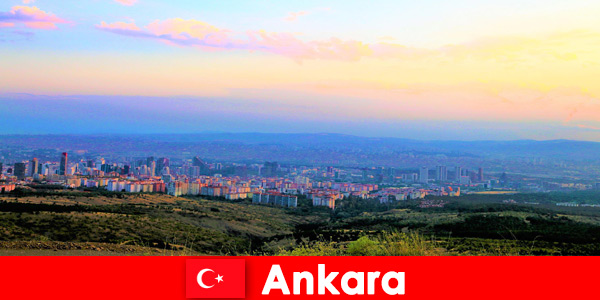 Nyugodt nyaralás a helyi helységekkel az idegenek számára Ankara Törökországban