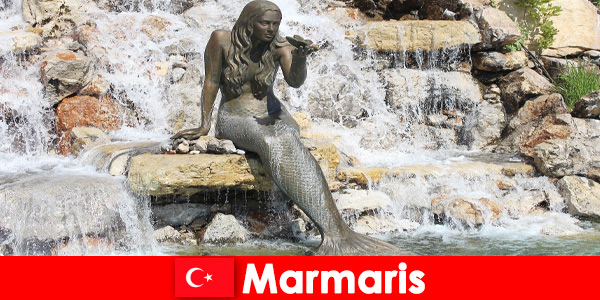 お気に入りの場所や多くの観光スポットがマルマリのトルコで見知らぬ人を待っています
