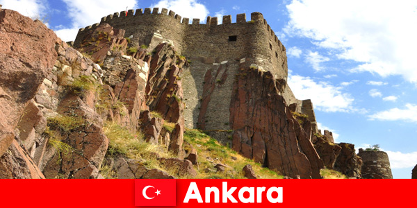 Ankara Türkei die Hauptstadt hat antike Bauwerke mit viel Geschichte