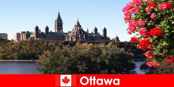 Einer der schönsten und bekanntesten Sehenswürdigkeiten in Ottawa Kanada 