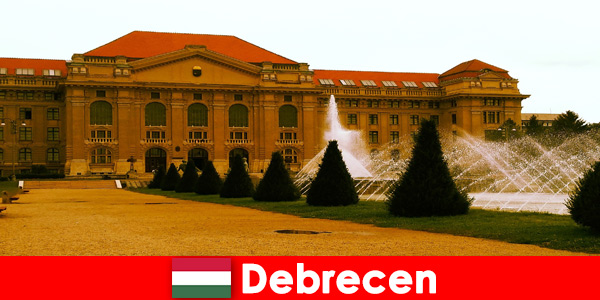 헝가리에서 배낭 & Co와 함께하는 저렴한 여행 Debrecen