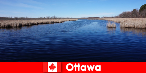 ओटावा कनाडा की प्रकृति में कई संभावनाओं के साथ खेल अवकाश का अनुभव करें
