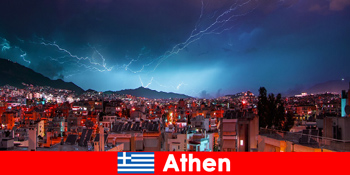 Feiern in Athen Griechenland für junge Gäste