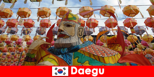 Khuyến nghị du lịch toàn diện cho người về hưu ở Daegu Hàn Quốc
