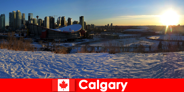 कनाडा प्रेमियों के लिए कैलगरी में शीतकालीन खेल और मनोरंजन