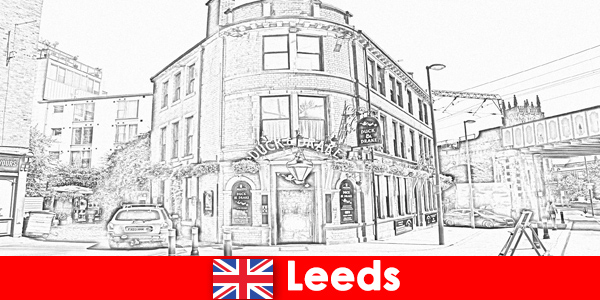 Originelle Küche und kräftige Getränke erwartet jeden Besucher in Leeds